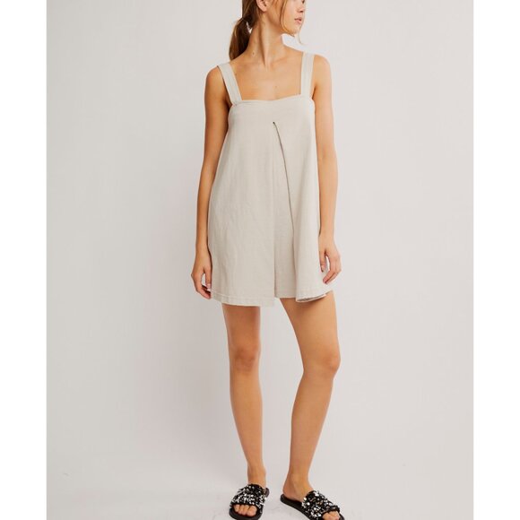 FREE PEOPLE Nichola Romper / Pumice Stone - Picture 7 of 9